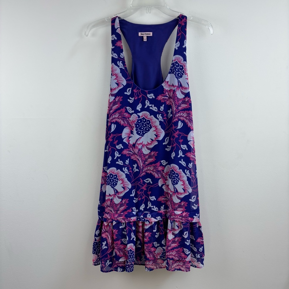 Juicy Couture floral sleeveless dress Y2K. Size medium festival